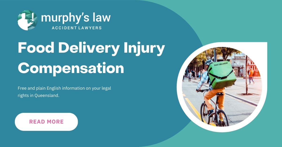 Food Delivery Rider & Driver Injury Compensation Murphy's Law