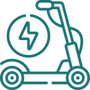 E-scooter icon