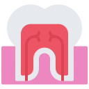 Dental nerve damage illustration