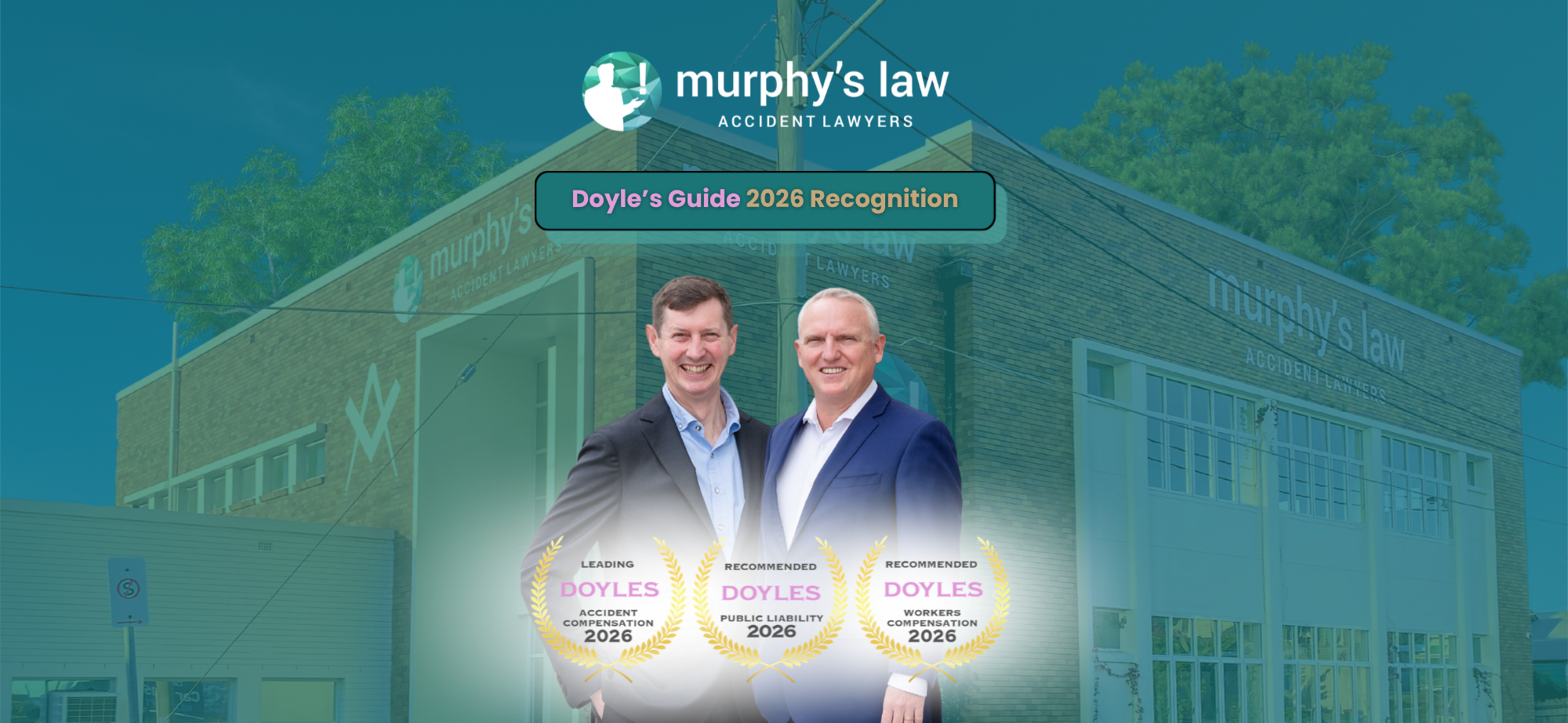 Murphy’s Law recognised nine times across three practice areas in Doyles Guide 2026