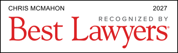Chris McMahon, recognised by Best Lawyers, 2027
